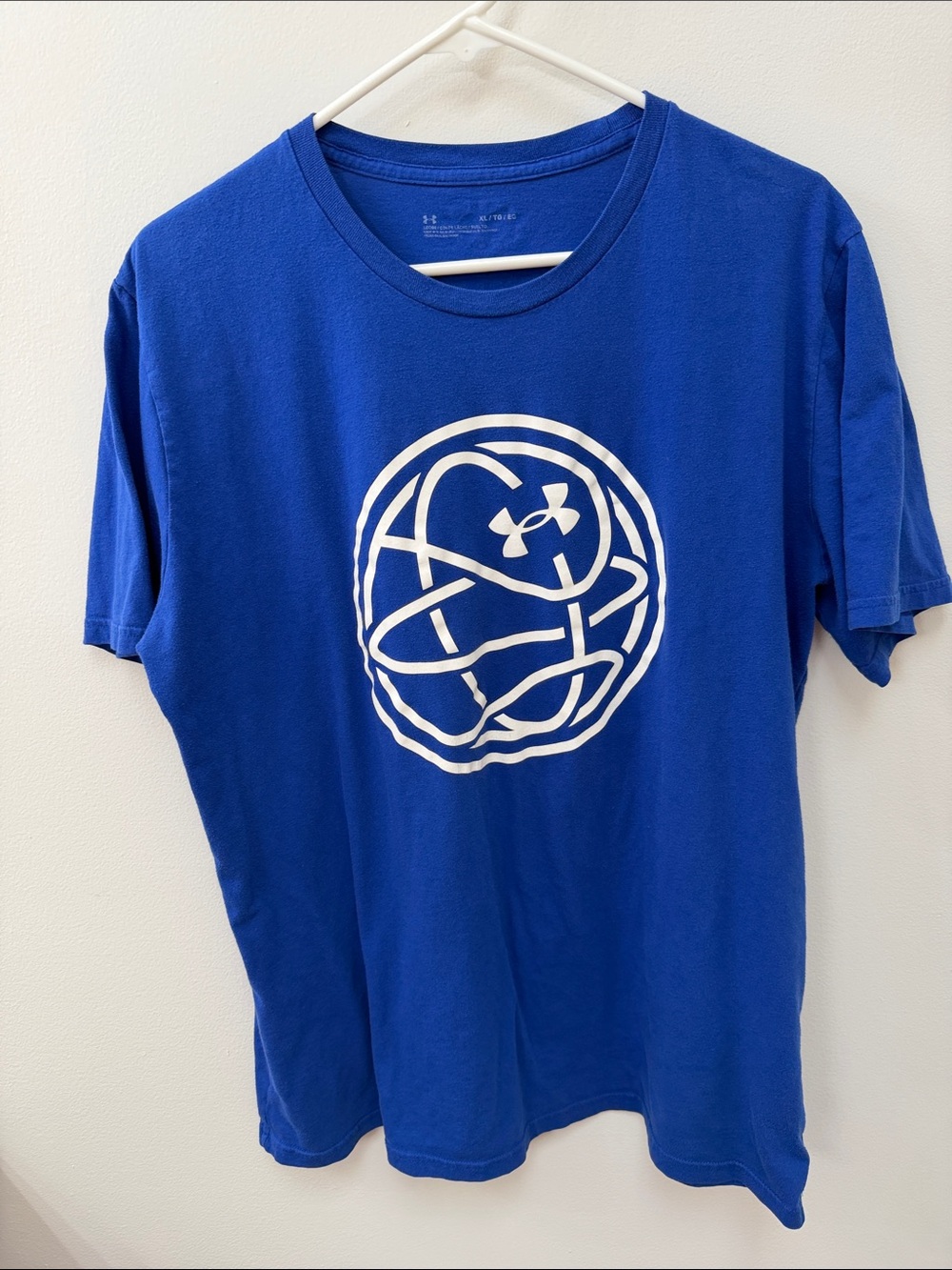 Under Armour Royal Blue Short Sleeve Logo Tee